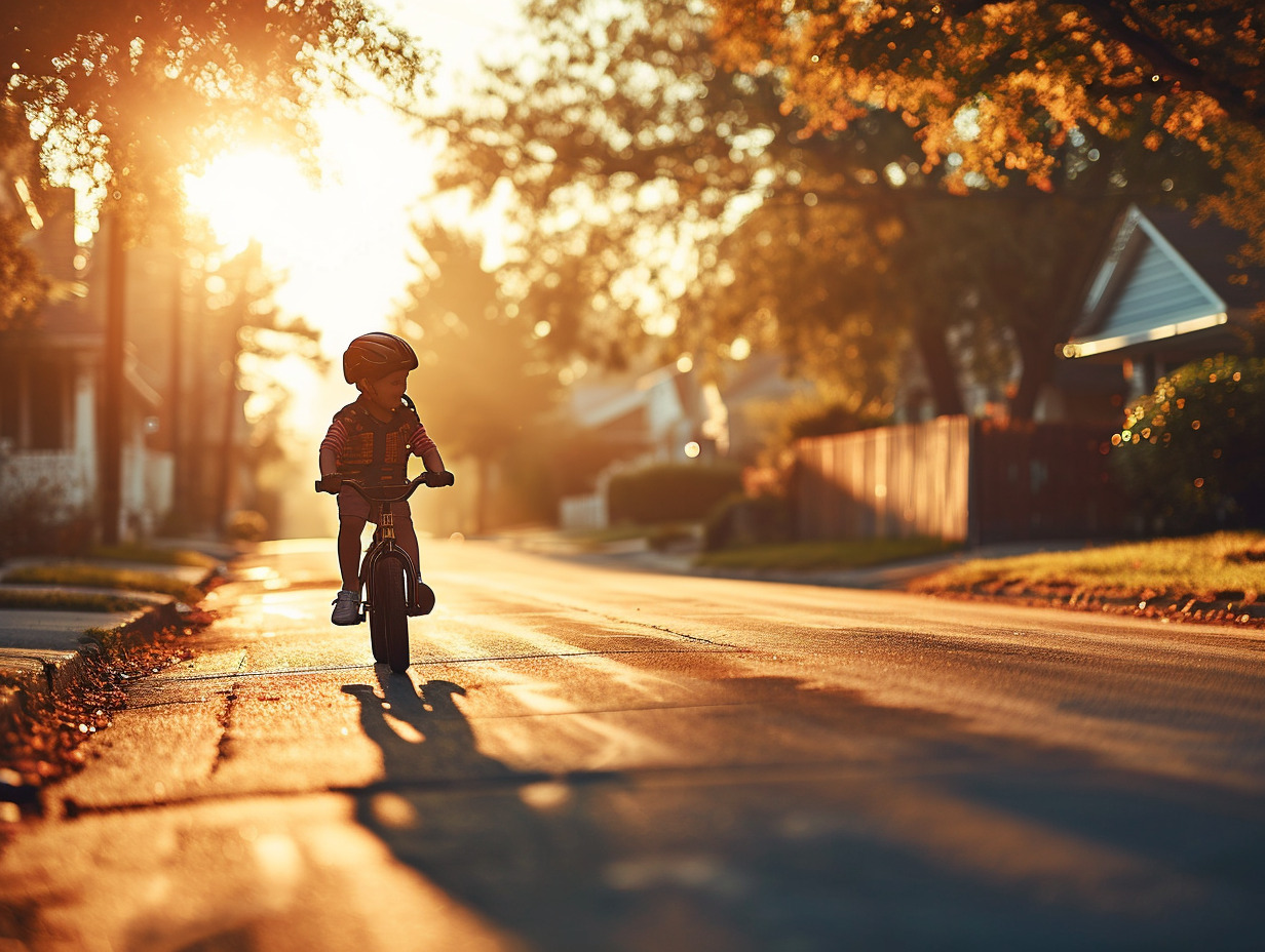 enfant vélo