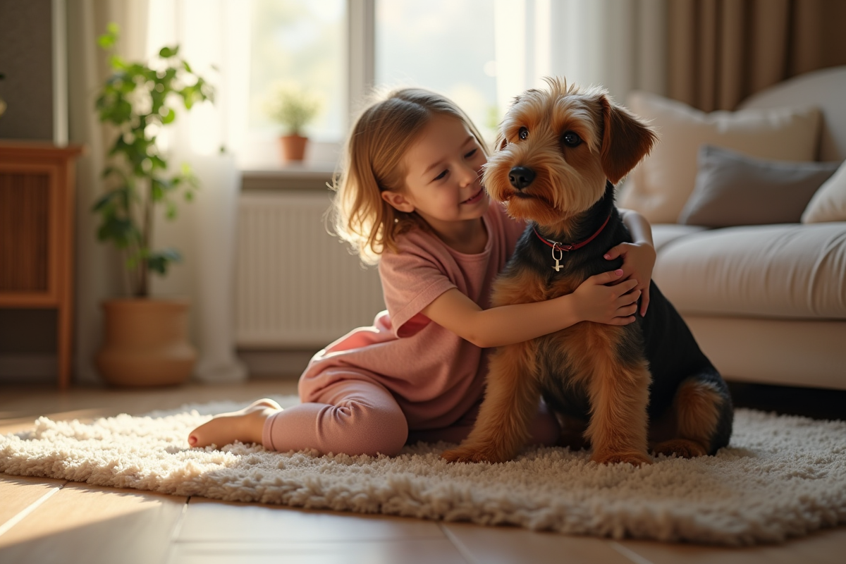 airedale enfants