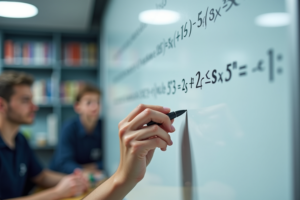 mathématiques  étudiant