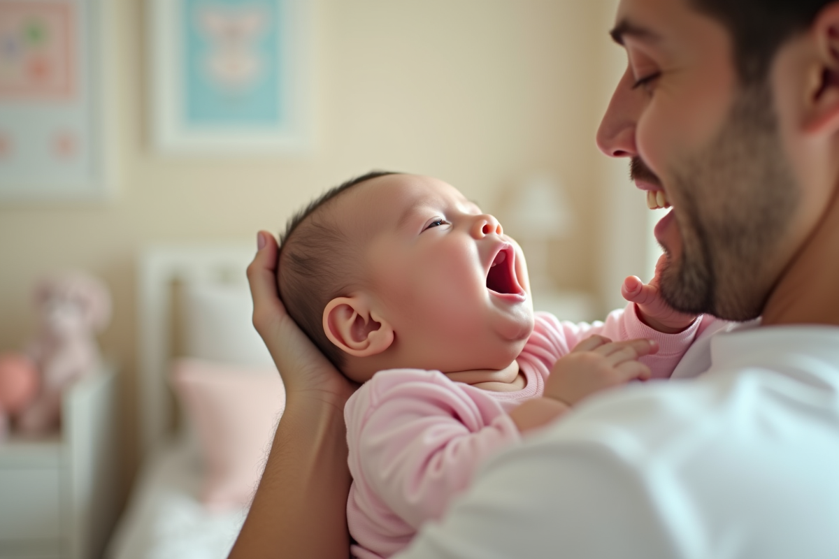 bébé sourire
